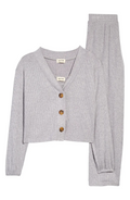 Ribbed Loungewear Set